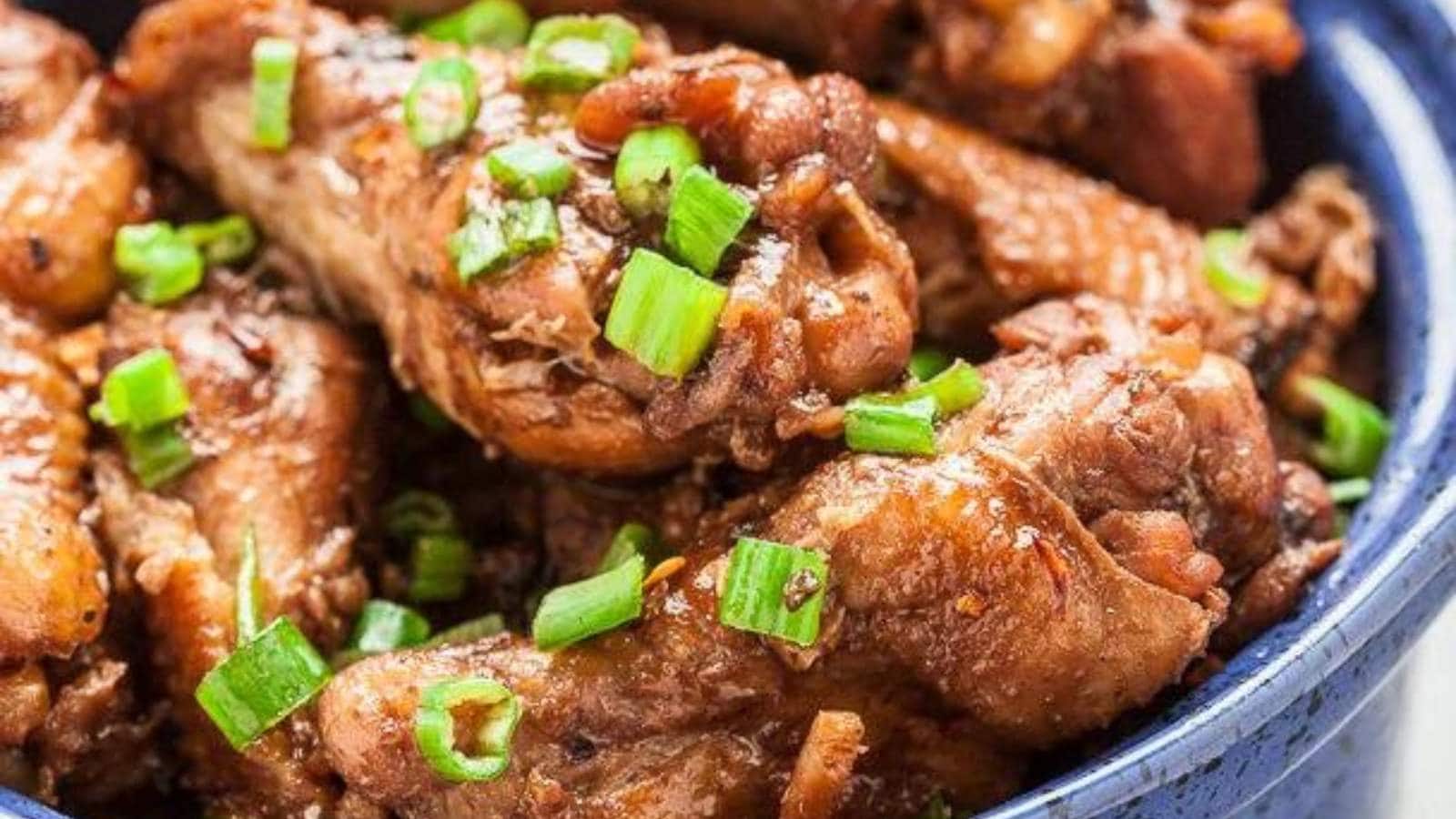 Asian Chicken Wings recipe by Chew Out Loud.
