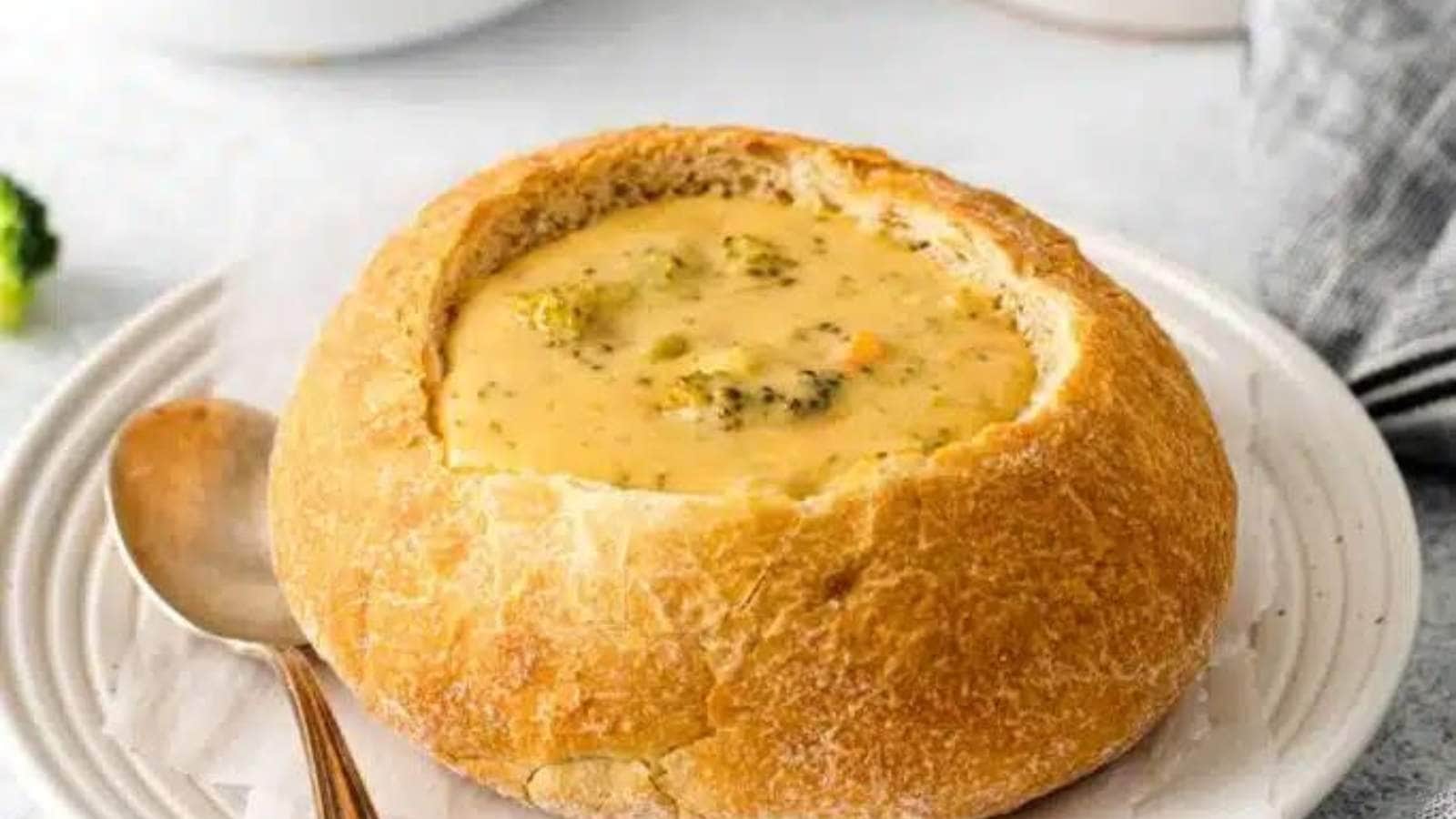 Broccoli Cheddar Soup recipe by Confetti And Bliss.