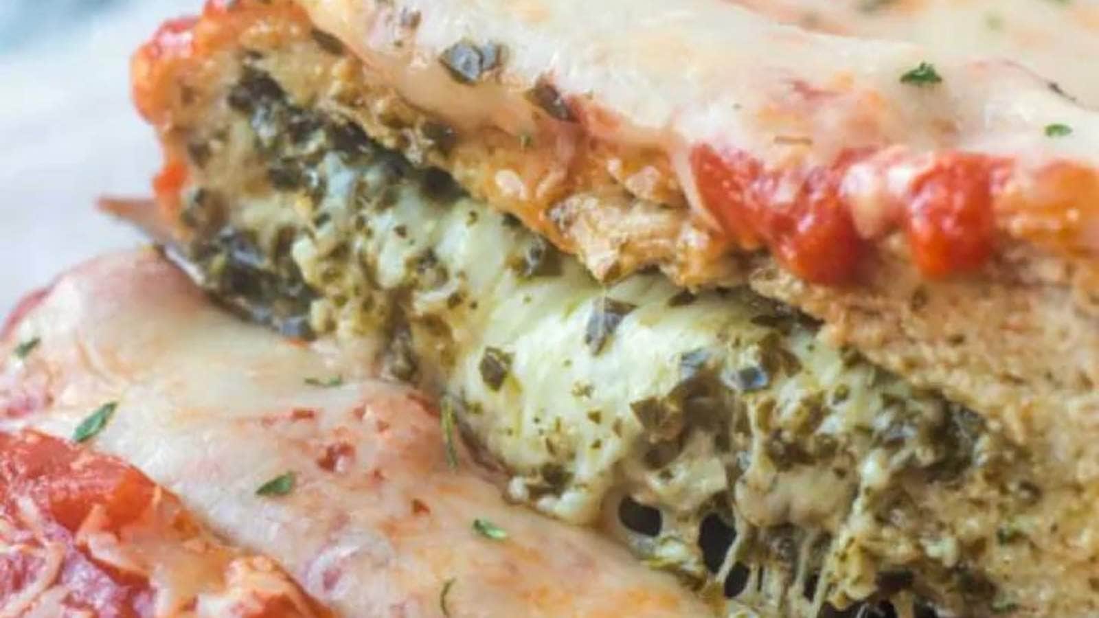 Chicken Parmesan Meatloaf recipe by Cooking With Carlee.