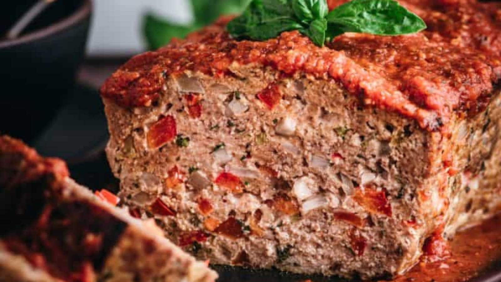 Italian Style Meatloaf recipe by Cooking With Wine.