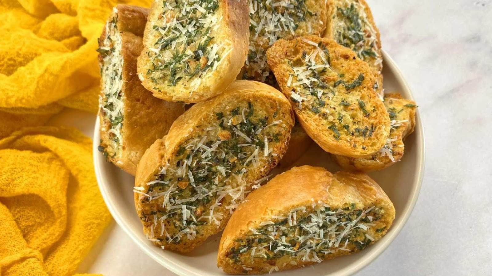Garlic Bread recipe by Corrie Cooks.
