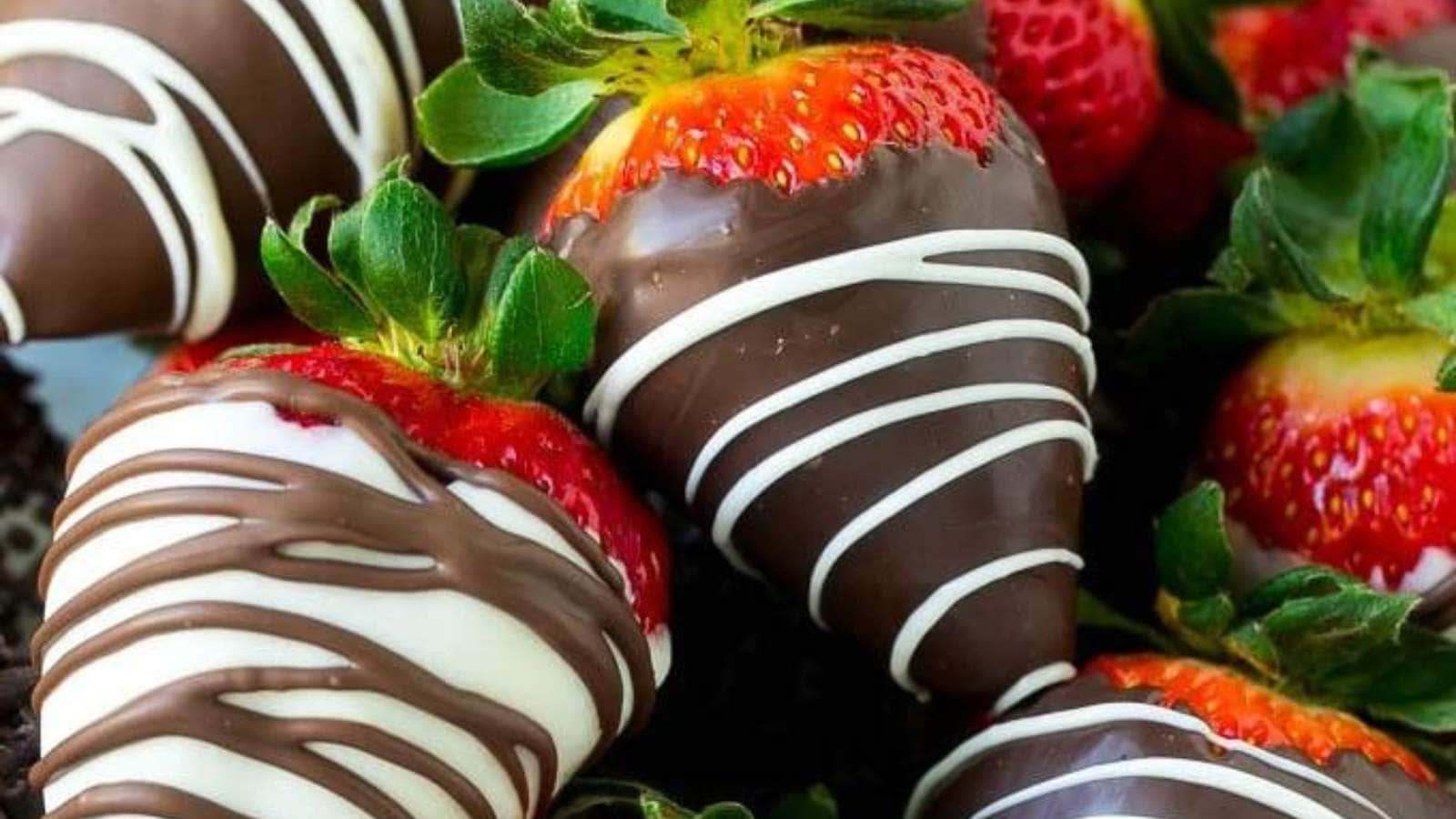 Chocolate Covered Strawberries recipe by Dinner At The Zoo