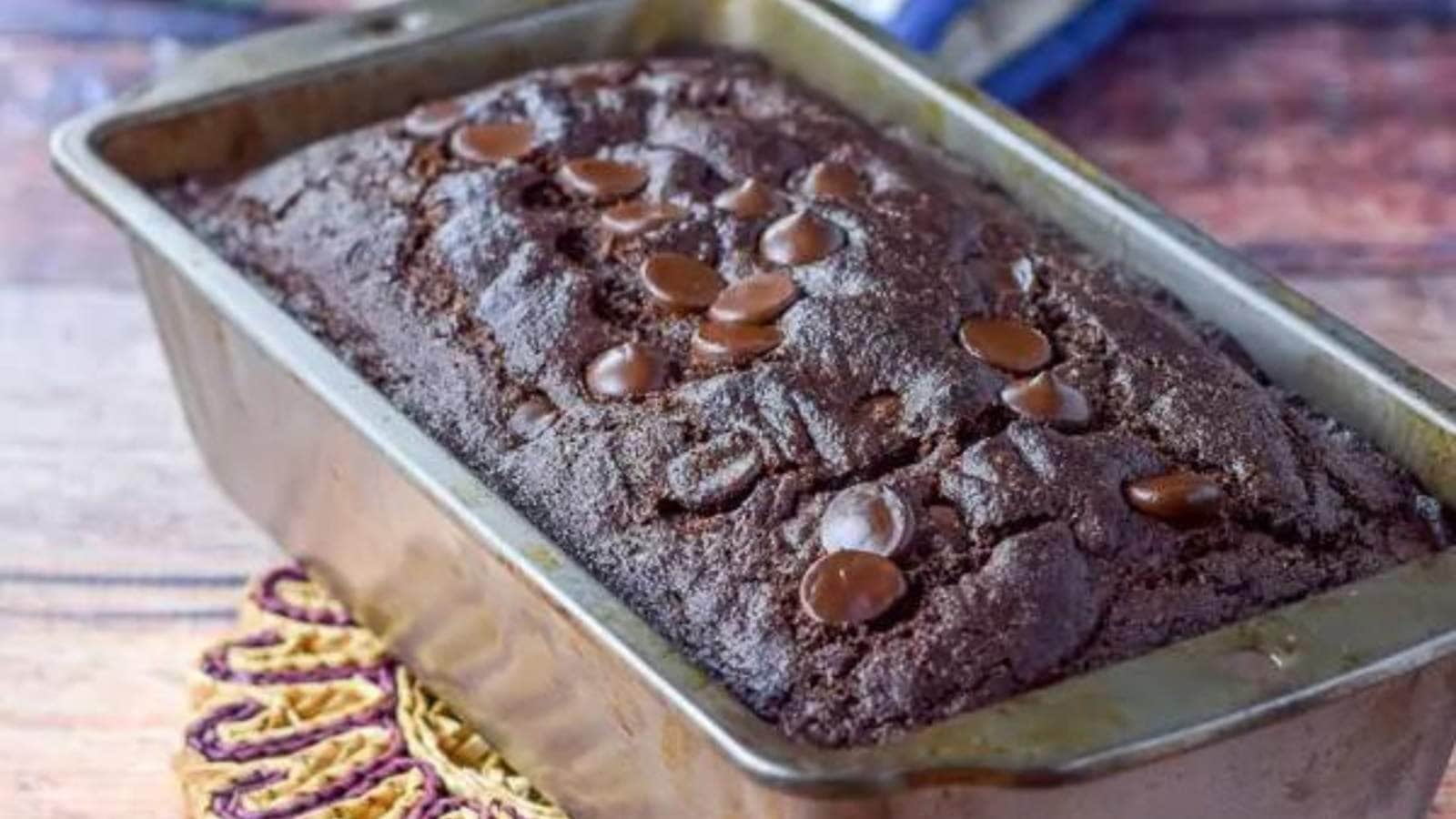 Double Chocolate Bread recipe by Dishes Delish.
