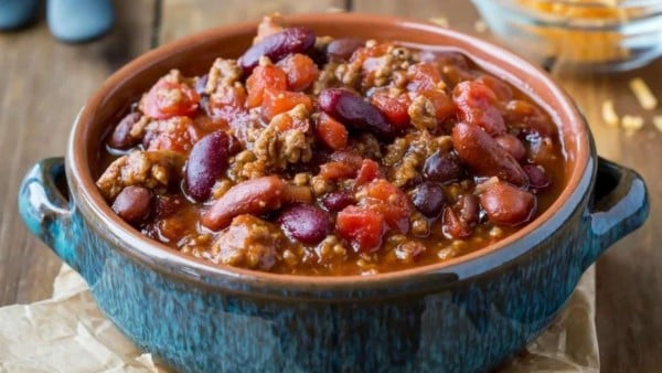 BBQ Chili recipe by I Heart Eating.