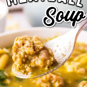 Italian Meatball Soup recipe by Cheerful Cook.