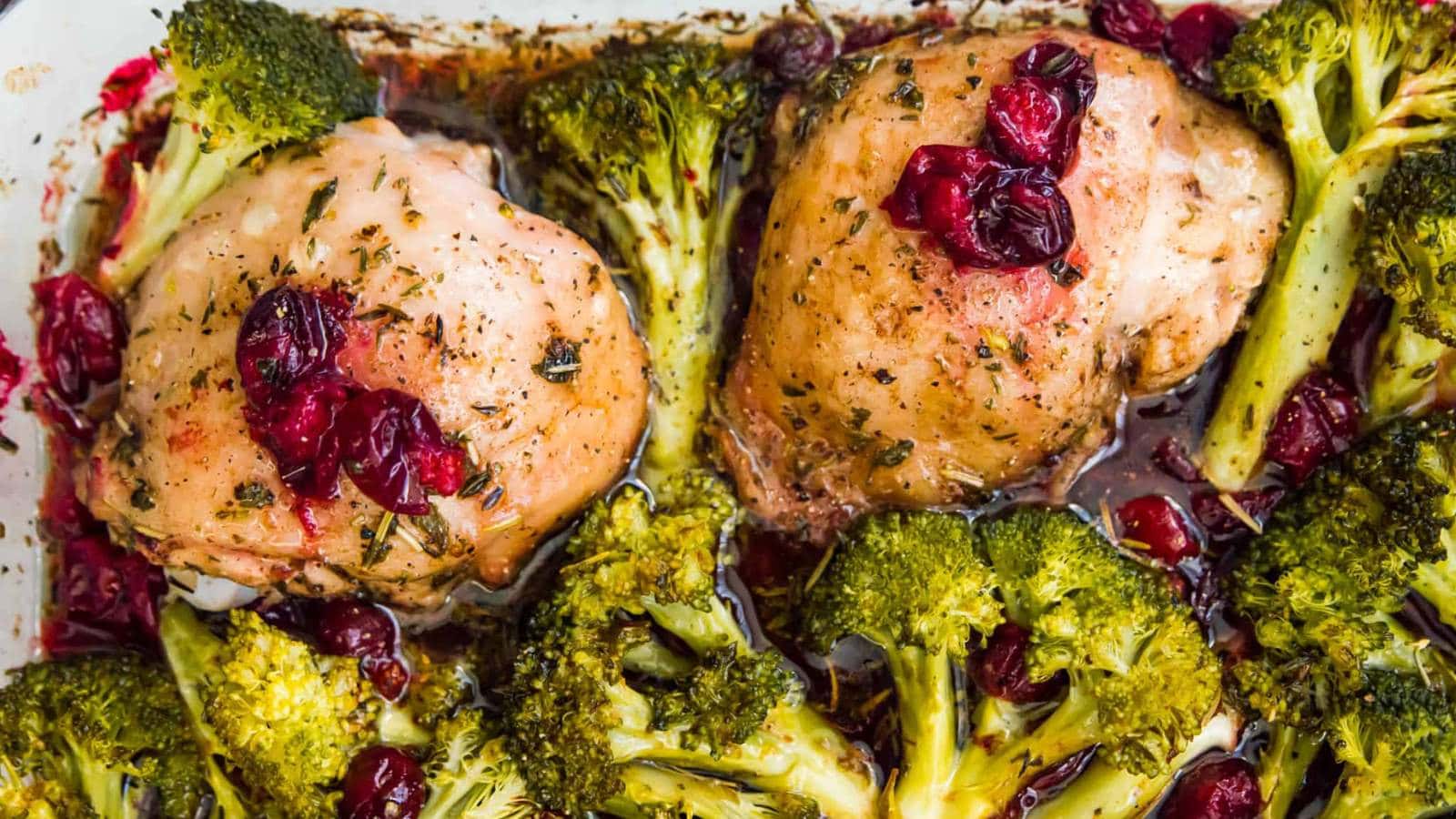 Cranberry Maple Chicken recipe by Pure And Simple.