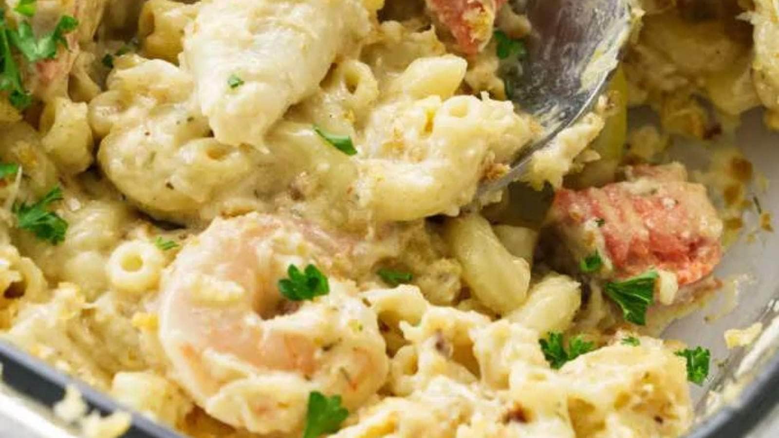 Seafood Mac and Cheese recipe by Savor The Best.
