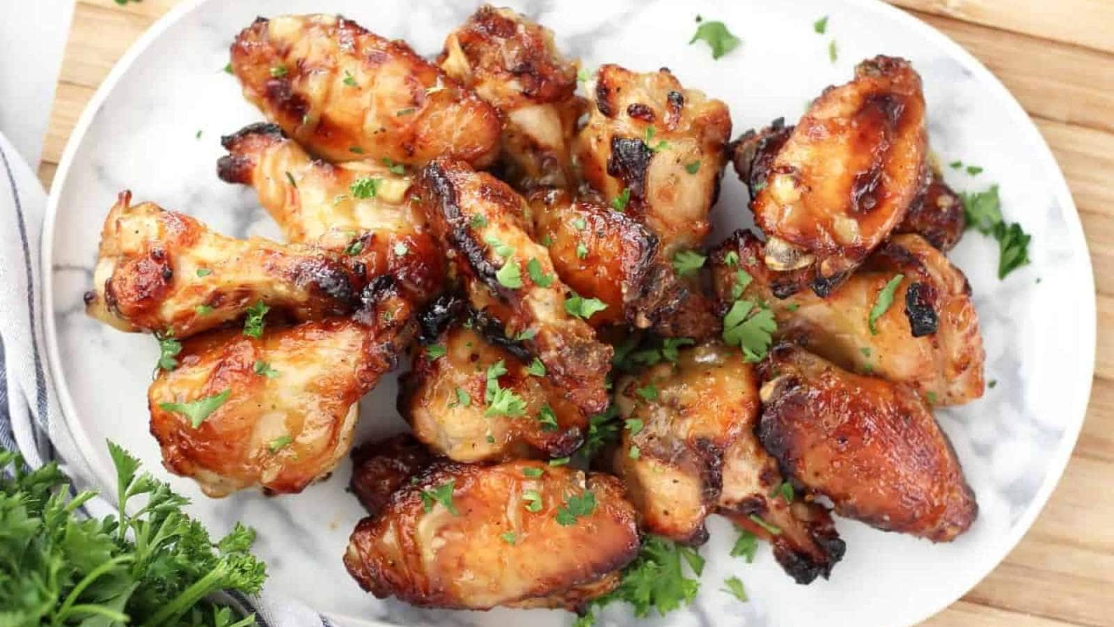 Honey Mustard Wings recipe by Slow The Cook Down.