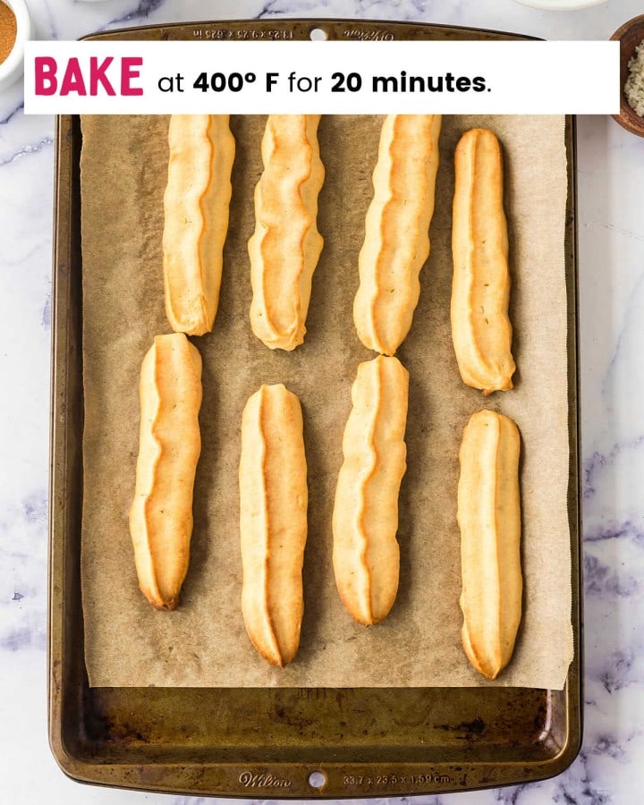 Easy Baked Churros