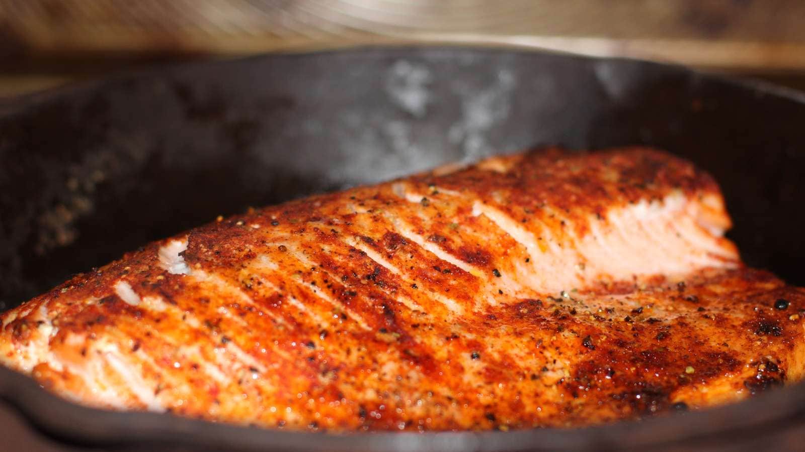 Broiled Salmon recipe by Cheerful Cook.