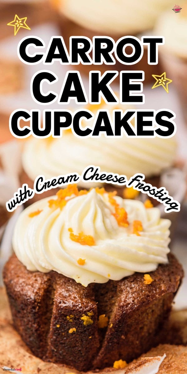 The best Carrot Cake Cupcakes.