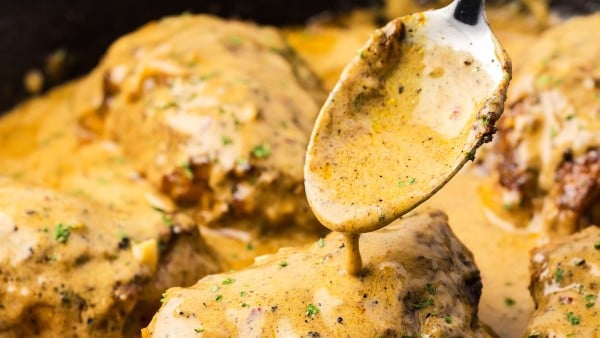 Cast Iron Chicken Thighs recipe by Cheerful Cook.