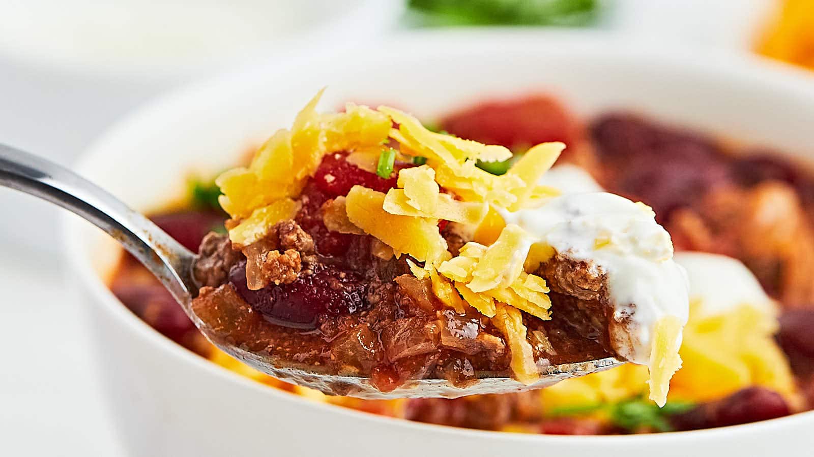 Classic Beef Chili recipe by Cheerful Cook.