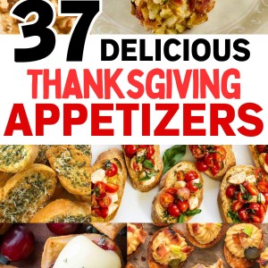 37 Easy Thanksgiving Appetizers To Start Your Family's Feast Day.