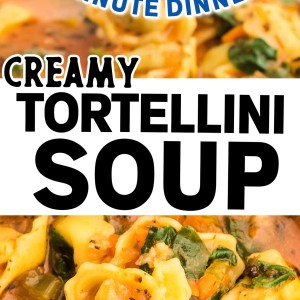 Easy One-Pot Tortellini Soup Recipe by Cheerful Cook.