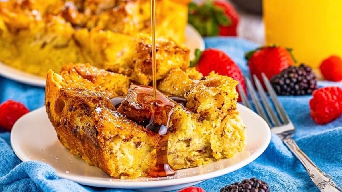 Baked French Toast Casserole.