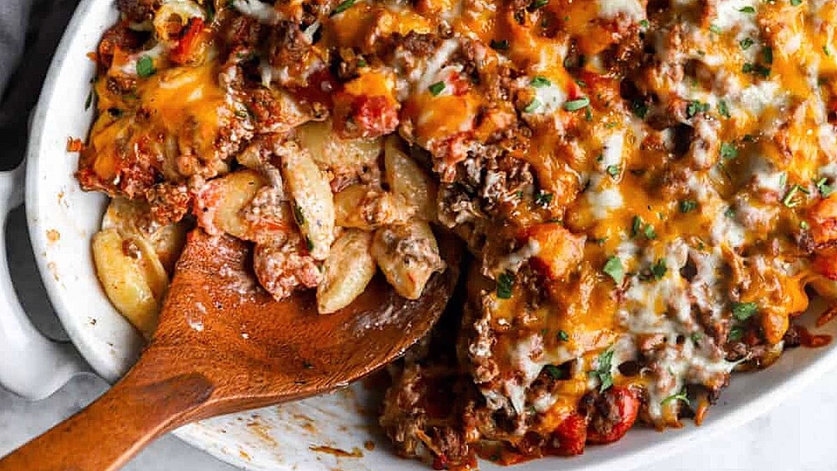 Hamburger Casserole Recipe.