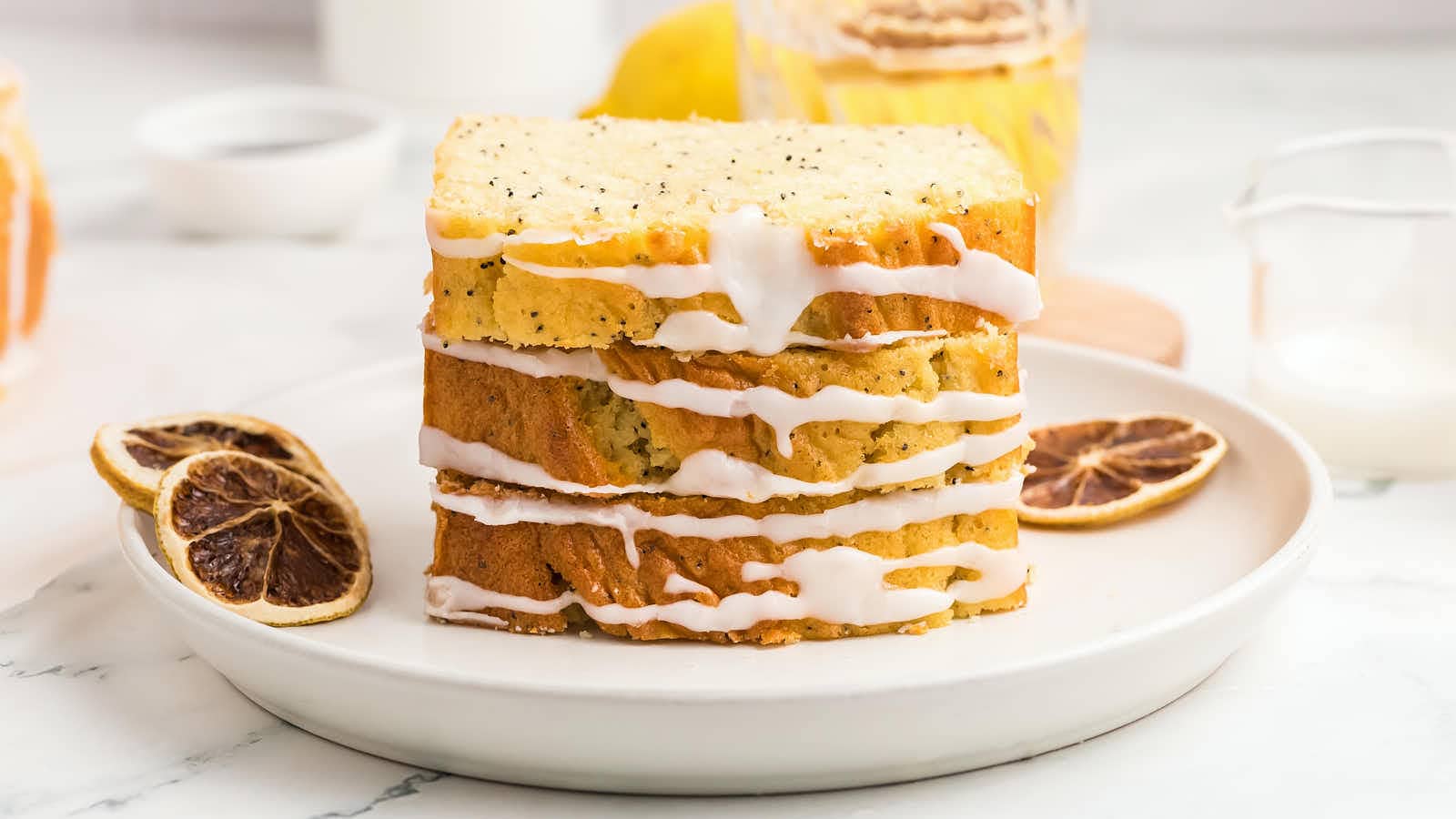 Lemon Poppy Seed Loaf recipe by Cheerful Cook.