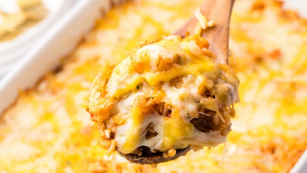 Stuffed Pepper Casserole recipe by Cheerful Cook.