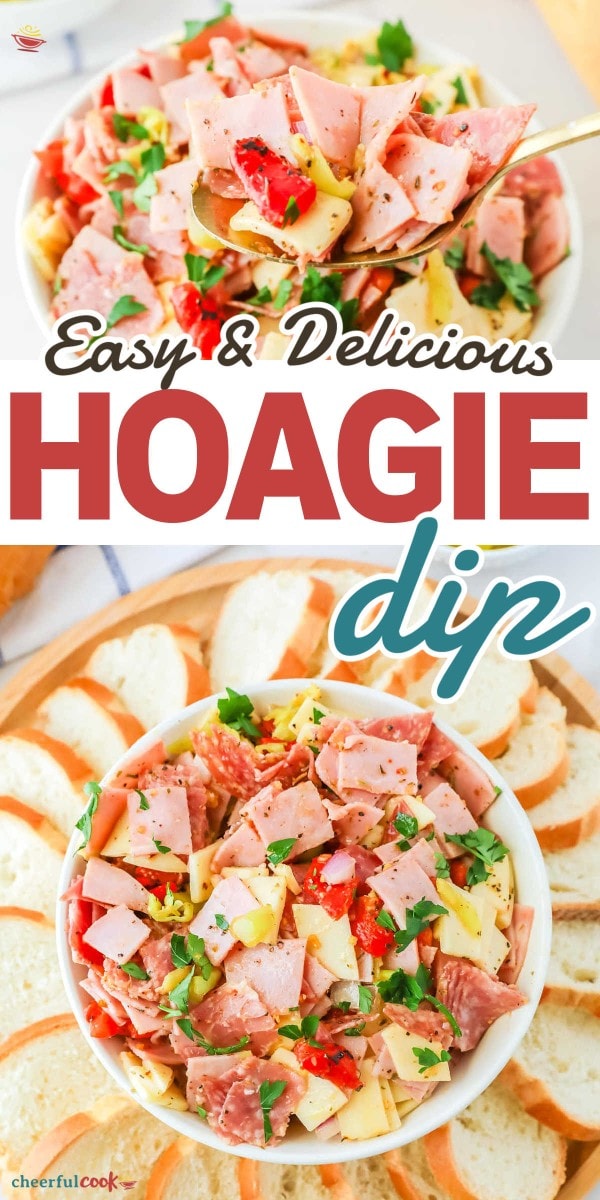 Easy and delicious hoagie dip.
