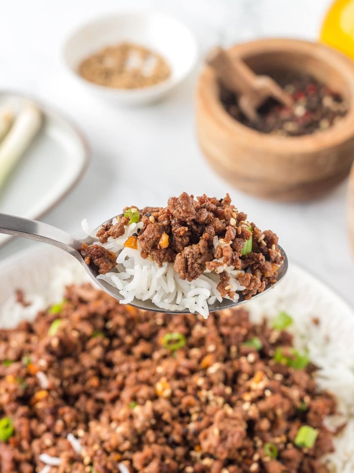 Easy Korean Beef Bowl with a Twist