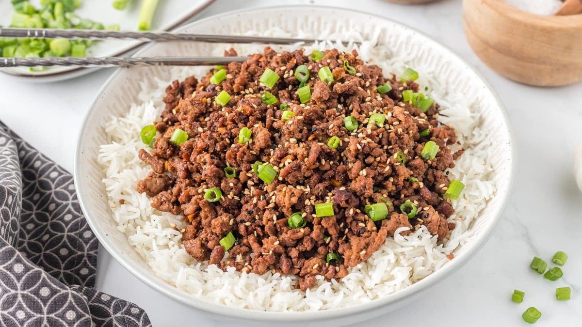 Easy Korean Beef Bowl with a Twist