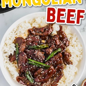 Quick and delicious Mongolian Beef Dinner ready in just 30 minutes with one pan.