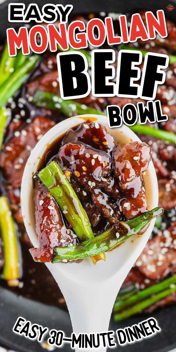 Simple Mongolian Beef bowl.