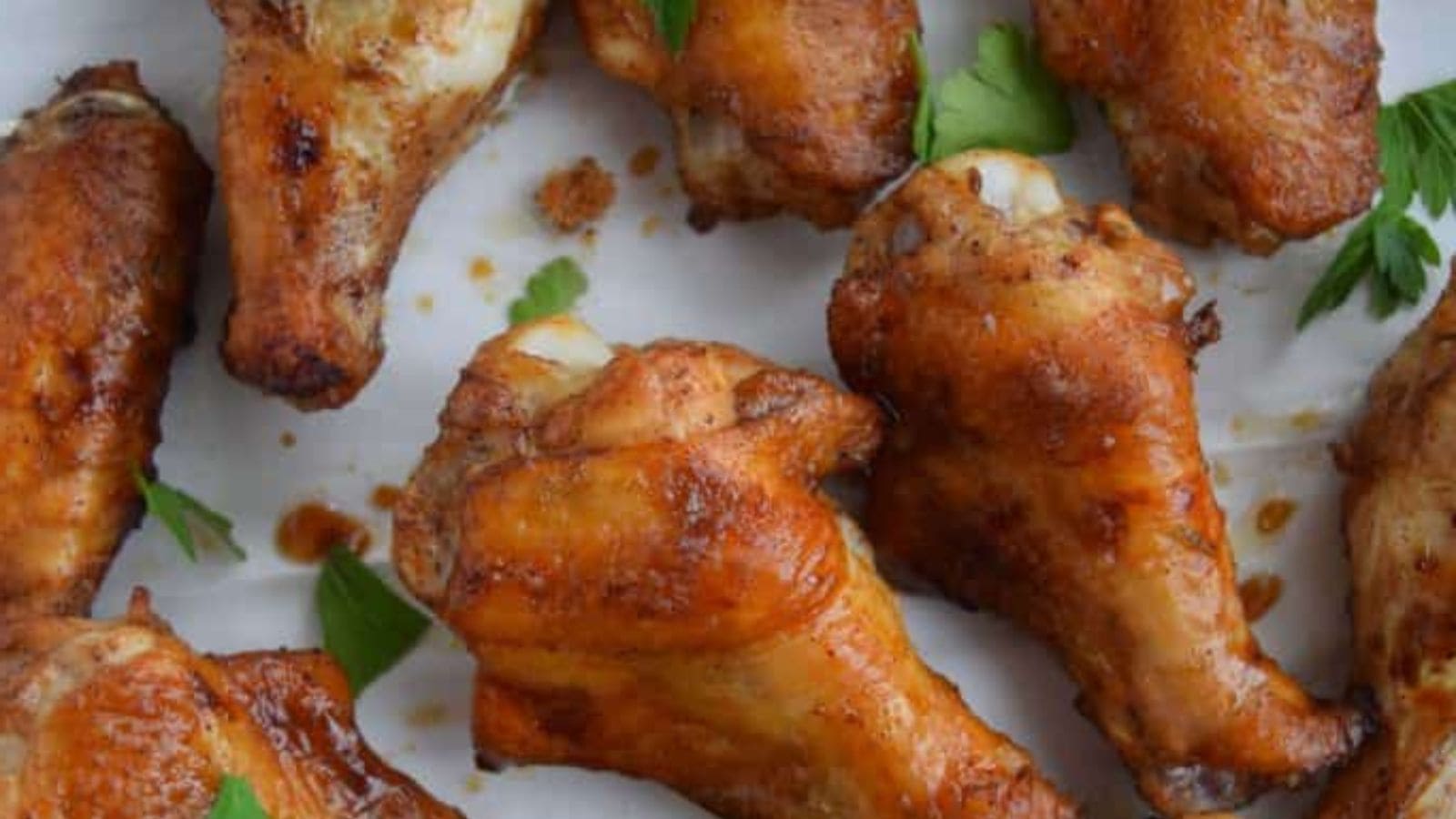 Five Spice Chicken Wings recipe by asonal Cravings.