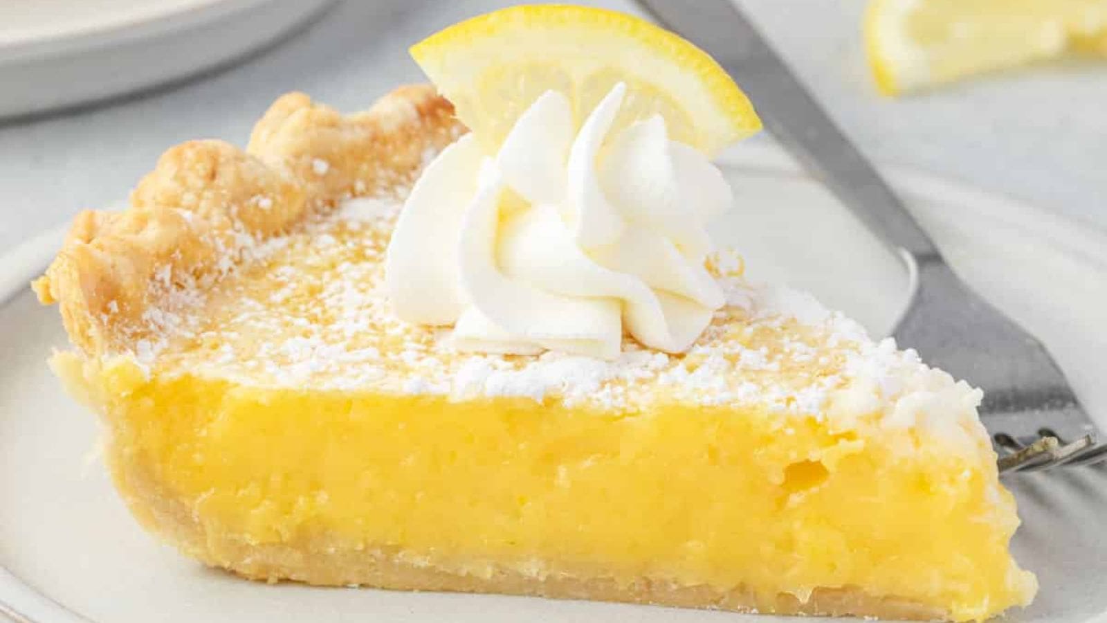 Arizona Sunshine Lemon Pie recipe by State of Dinner.