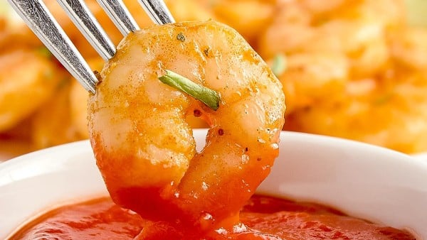 Air Fryer Shrimp recipe by Cheerful Cook.