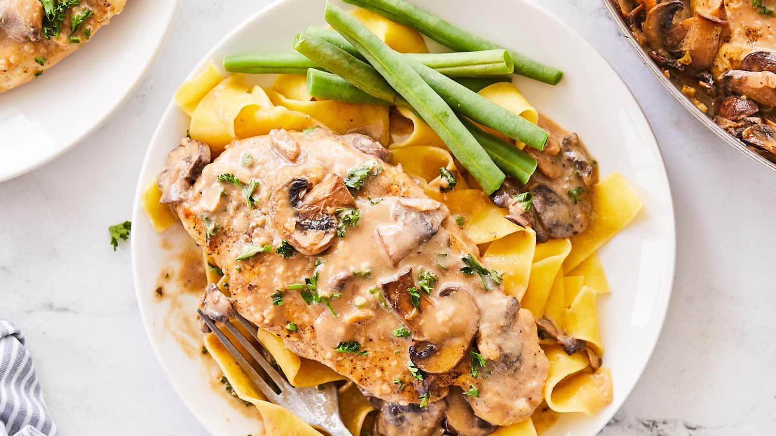 Chicken Marsala recipe by Cheerful Cook.