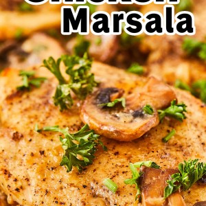 Creamy Chicken Marsala recipe by Cheerful Cook.