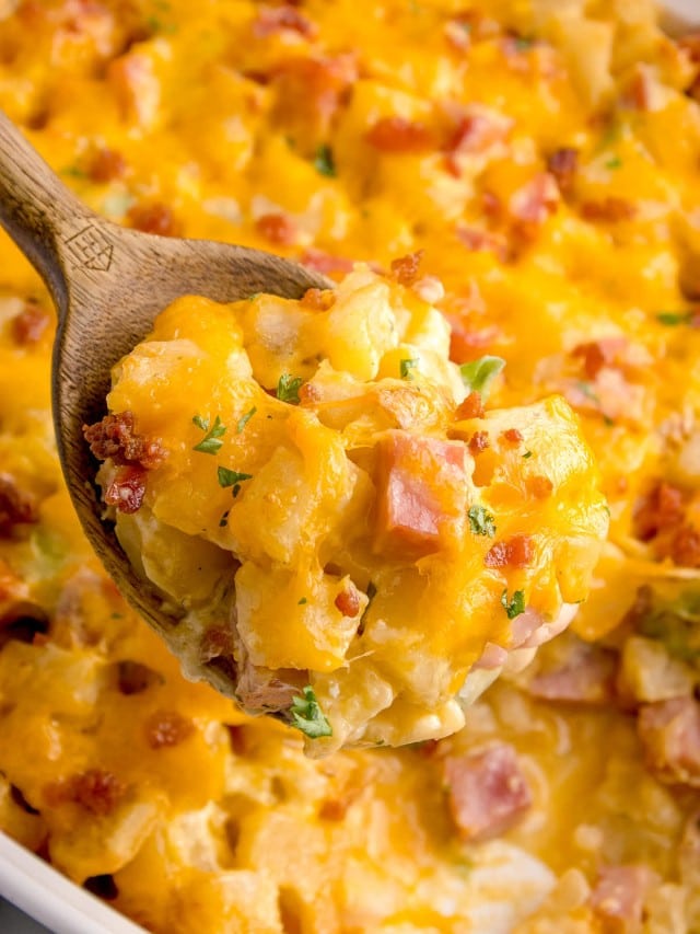 Easy Ham and Potato Casserole Recipe