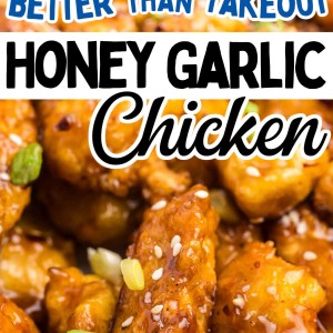 Enjoy some delicious Honey Garlic Chicken.