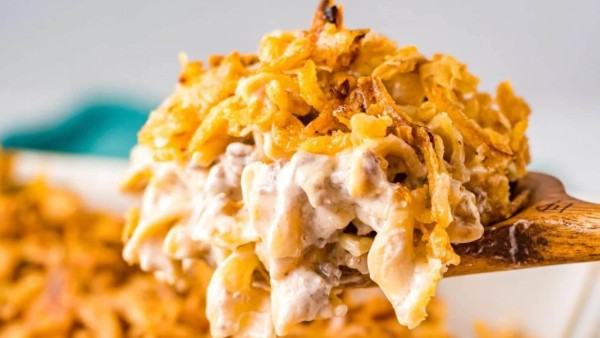 French Onion Beef Casserole recipe by Kitchen Divas.