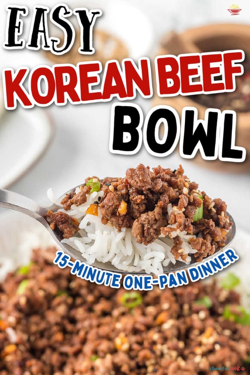 Korean Ground Beef and Broccoli recipe by Miss In The Kitchen.