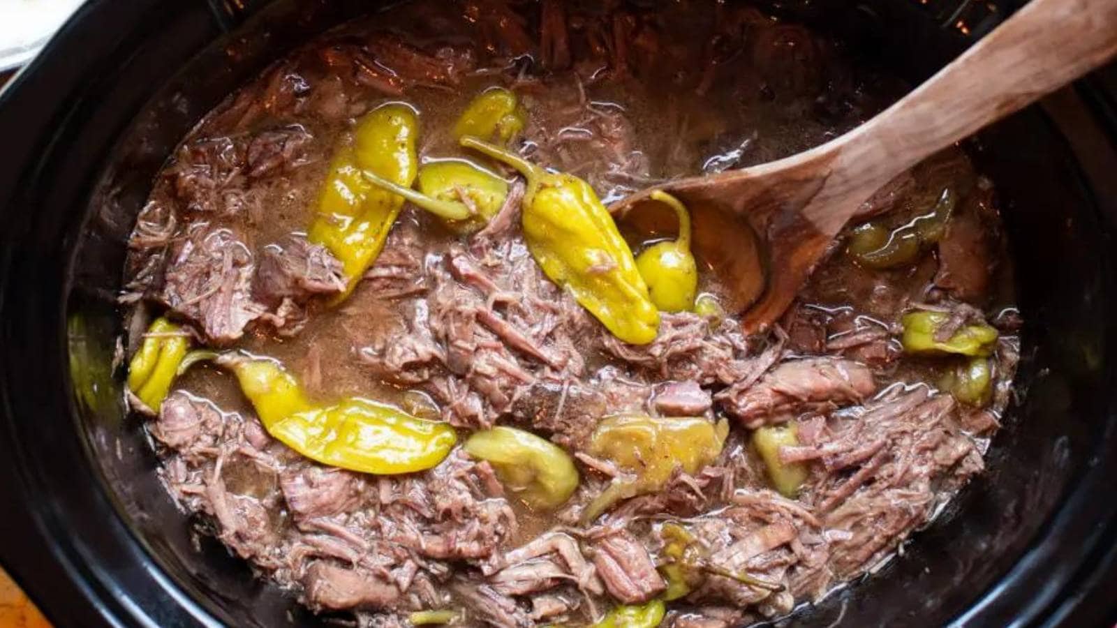 Mississippi Pot Roast recipe by The Magical Slow Cooker.
