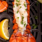 Lobster Tails in the air fryer.