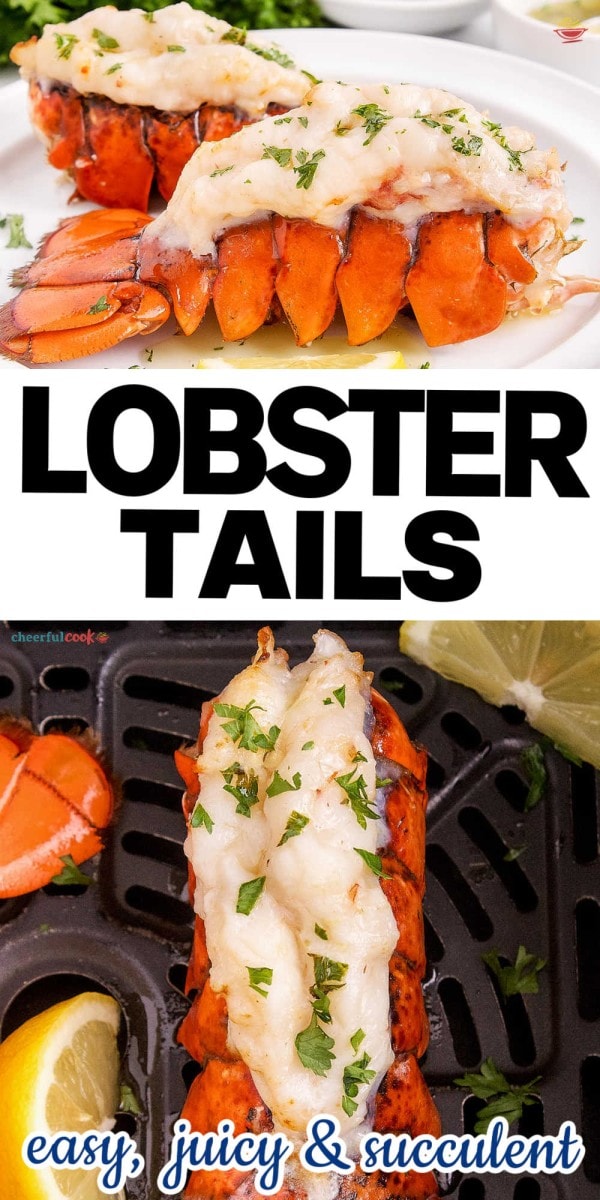 Air Fryer Lobster Tails recipe by Cheerful Cook.