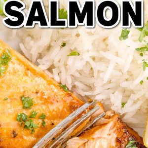 Air Fryer Lemon Pepper Salmon recipe by Cheerful Cook.