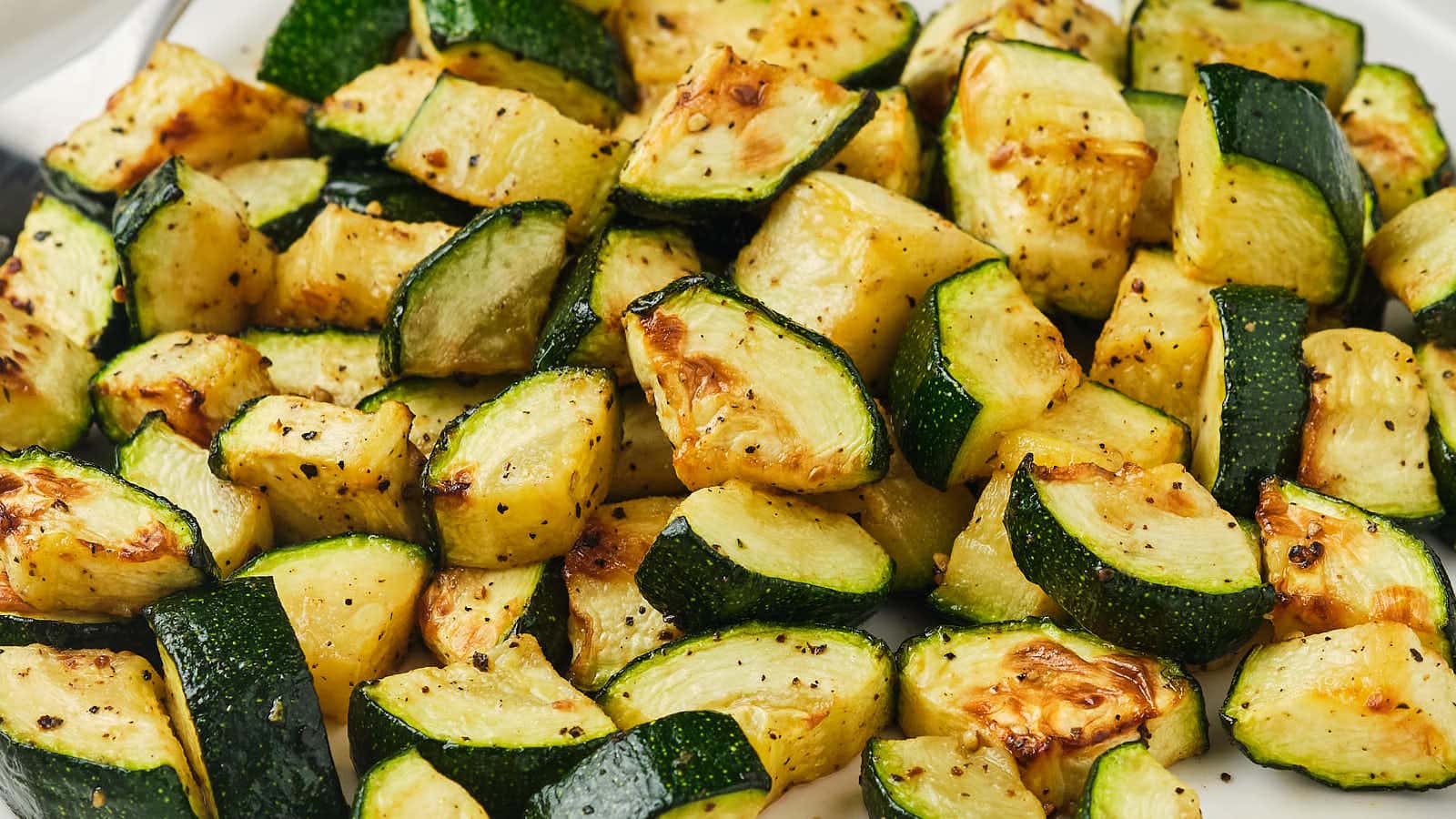 Air Fryer Zucchini recipe by Cheerful Cook.