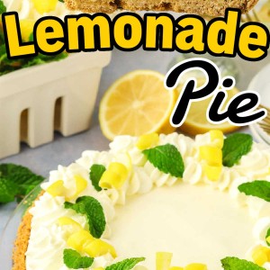 Frozen Lemonade Pie recipe by Cheerful Cook.