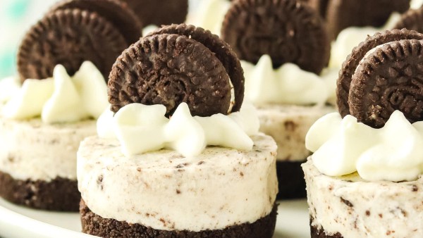 No-Bake Oreo Cheesecake Bites recipe by Cheerful Cook.