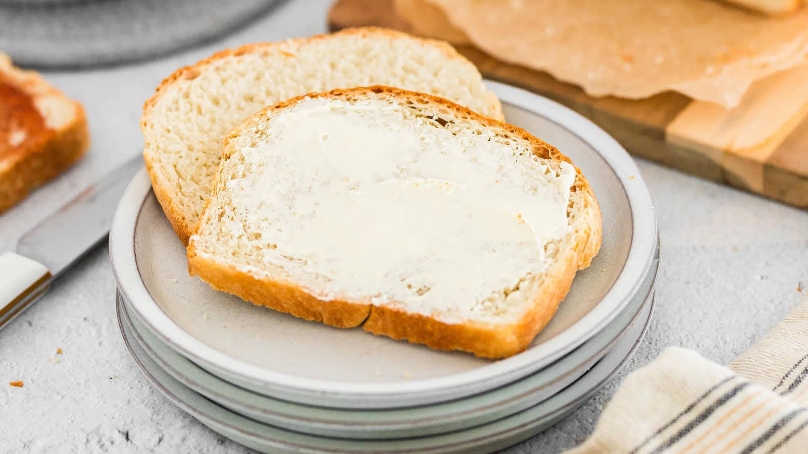 Buttered Sourdough Sandwich Bread recipe by Cheerful Cook.