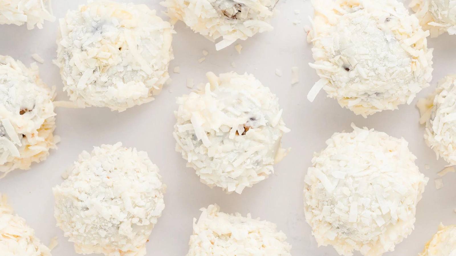 Carrot Cake Bunny Tail Treats recipe by Cheerful Cook.