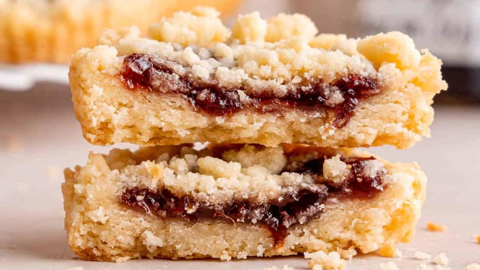 Raspberry Crumble Cookies recipe by Broken Oven Baking Company.