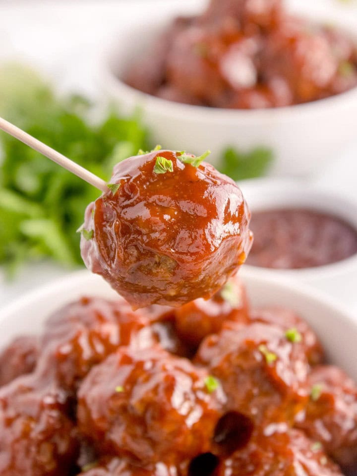Easy Crockpot BBQ Meatballs Recipe