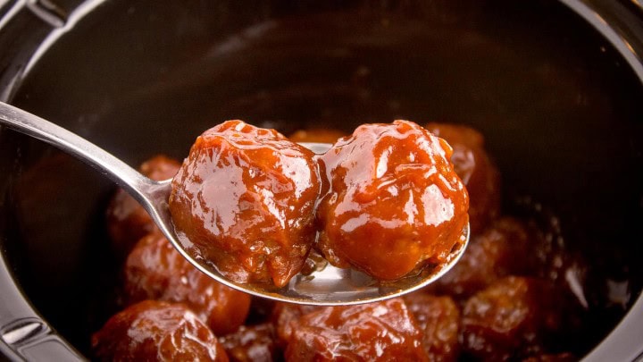 Easy Crockpot BBQ Meatballs Recipe