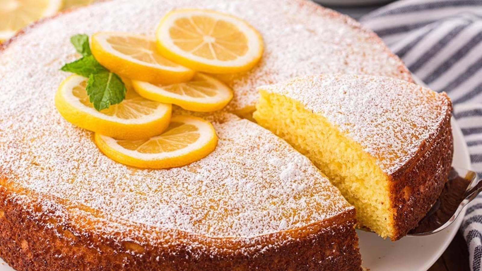 Lemon Ricotta Cake recipe by Princess Pinky Girl. 